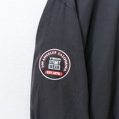 VISION STREET WEAR ワッペンビッグ MA-1 BLACK
