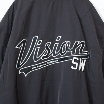VISION STREET WEAR ワッペンビッグ MA-1 BLACK