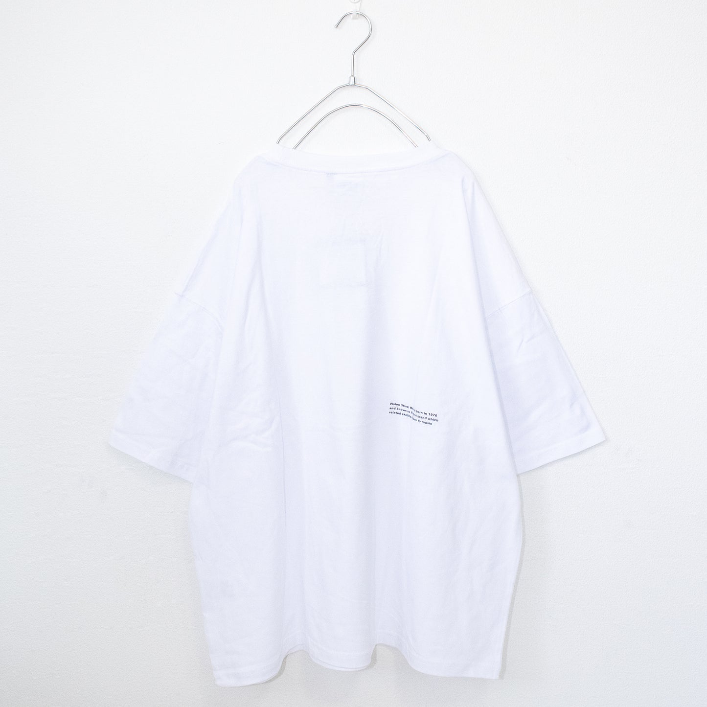 VISION STREET WEAR オーリープリント オーバーサイズ Tシャツ WHITE
