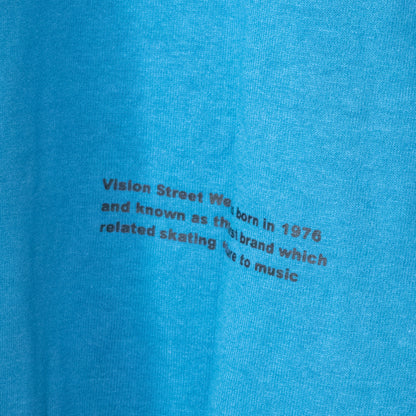 VISION STREET WEAR Ollie Print Oversized T-Shirt BLUE
