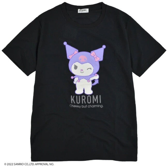 KUROMI Sanrio Dry Waffle T-shirt Shorts Set - YOUAREMYPOISON