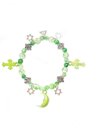 XTS Magical Stars Green Bracelet - YOUAREMYPOISON