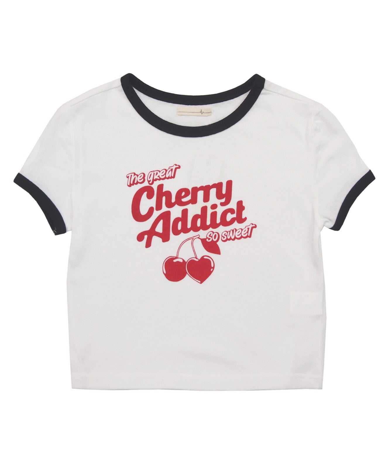 Cherry cherry ringer chibi T-shirt - YOUAREMYPOISON