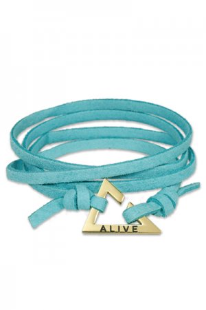 Alive Triangle bracelet L.BLUE500 yen uniform