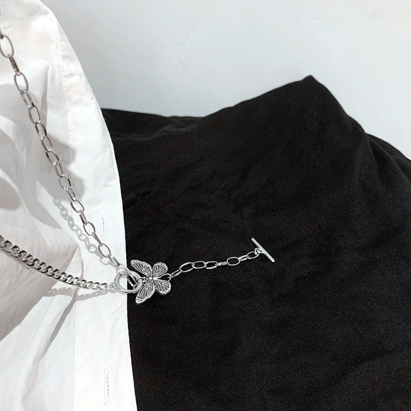 Butterfly Ball Chain Necklace - YOUAREMYPOISON