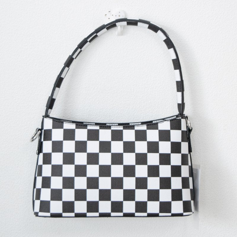 2way shoulder bag [Tope] Black/White - YOUAREMYPOISON
