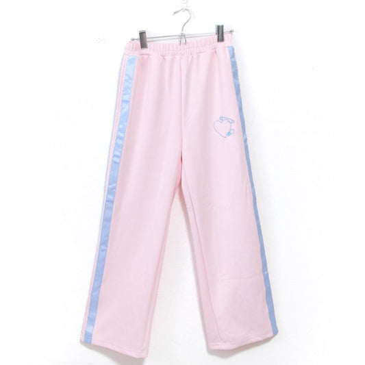 ACDC RAG Side Double Line Jersey Long Pants Light Pink