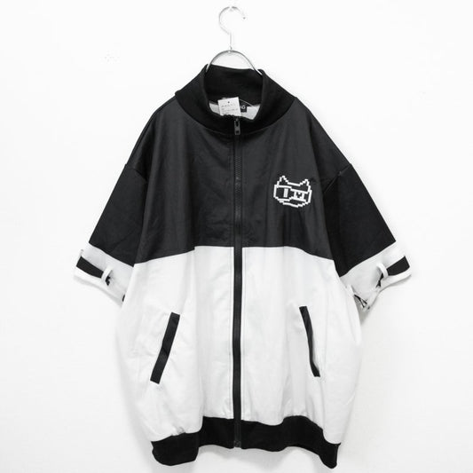 ACDC RAG Dot Neko Jacket Short Sleeve Ver Black/White