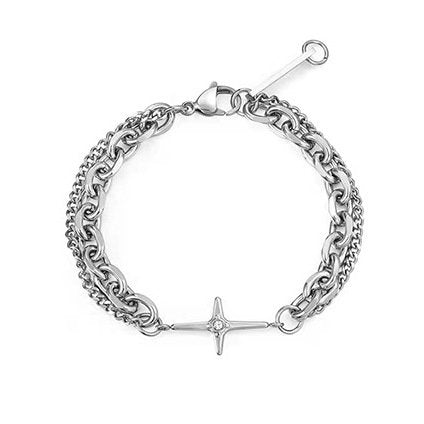 Sparkle chain bracelet Silver