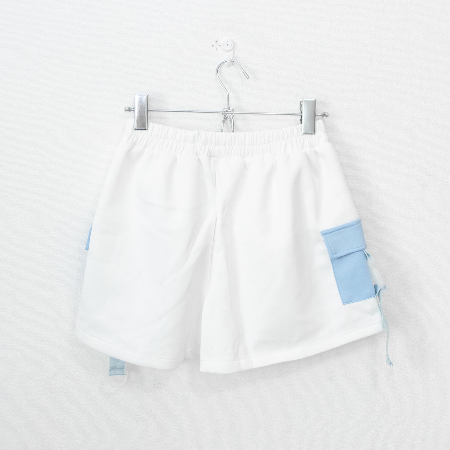 ACDC RAG Dot Neko Short Pants WHITE White - YOUAREMYPOISON