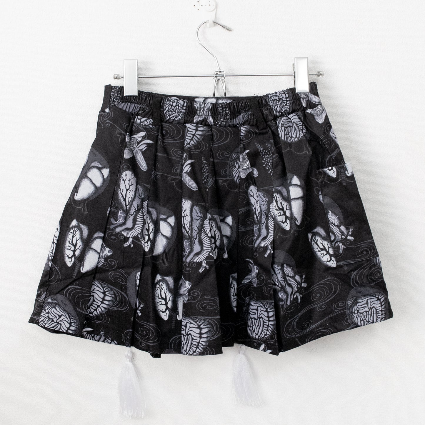 ACDC RAG water pleated mini skirt GRAY gray - YOUAREMYPOISON