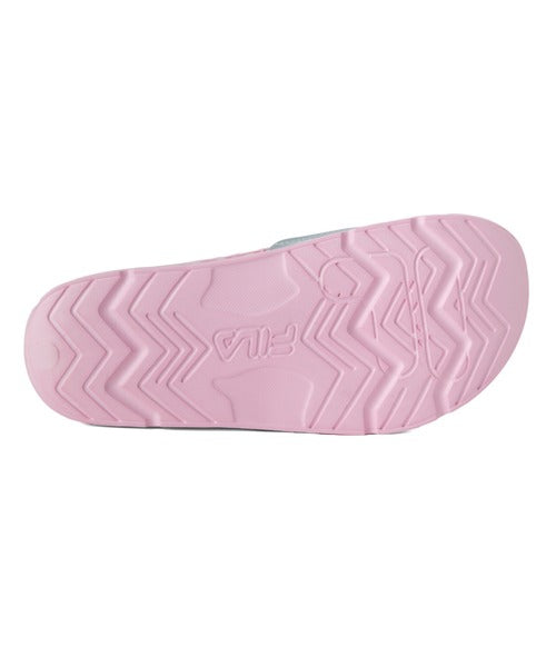 FILA Drifter V-DAY SHINY Slide Sandal Shoes (Pink) 1SM00729 - YOUAREMYPOISON