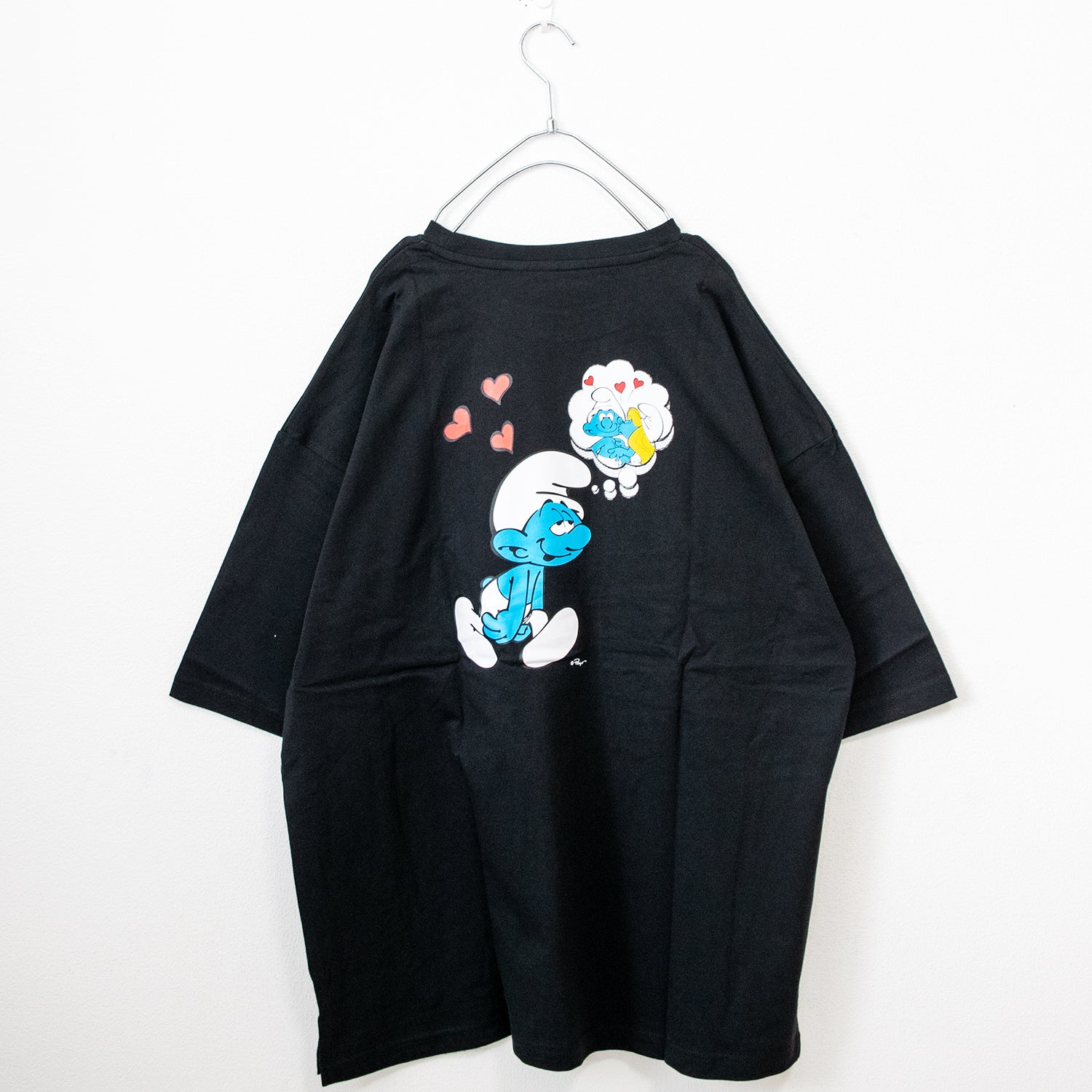 THE SMURFS Back Print Over S/S T-shirt - YOUAREMYPOISON