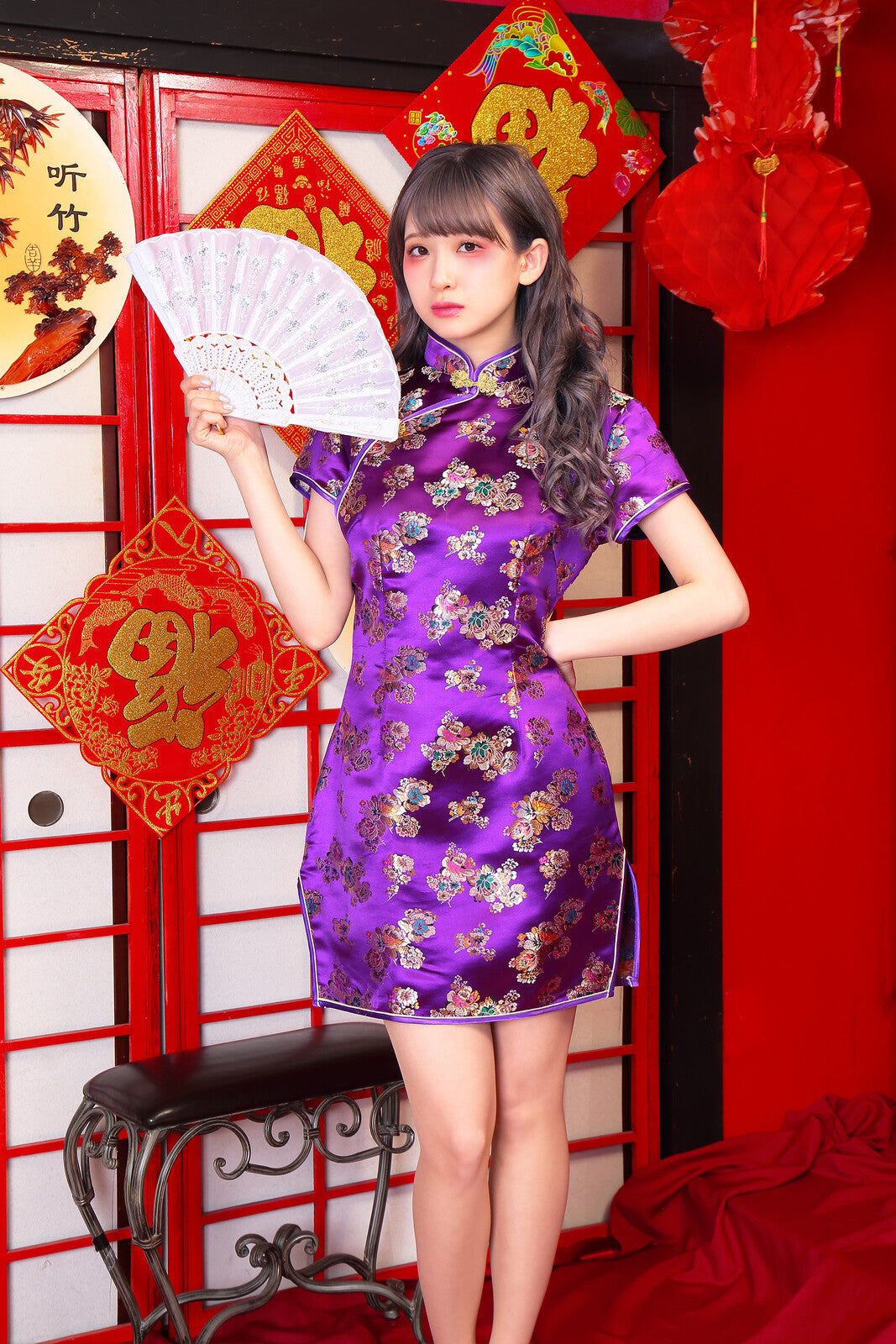 China Mini Dress (4 color) - YOUAREMYPOISON