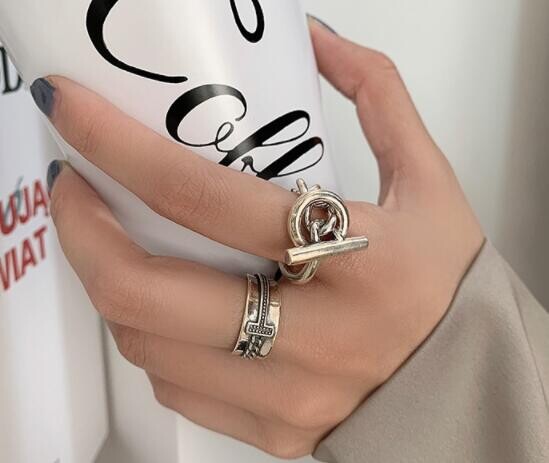 Chain O-Ring Ring (Silver) - YOUAREMYPOISON