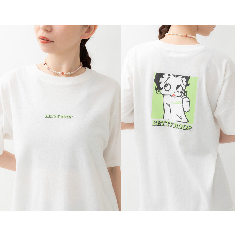 BETTY BOOP Back Print S/S T-shirt (3 color) - YOUAREMYPOISON