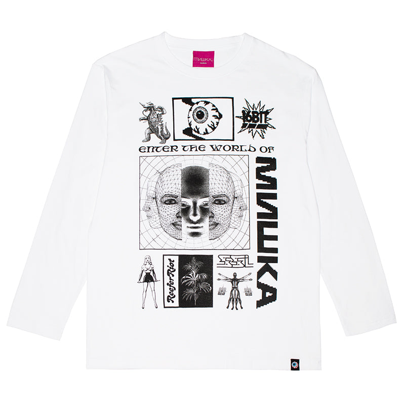 MISHKA PARALLEL WORLDS L/S T-shirt (2 color) - YOUAREMYPOISON