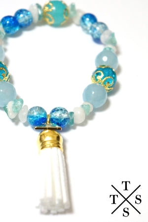 XTS Blue Jellyfish Bracelet - YOUAREMYPOISON