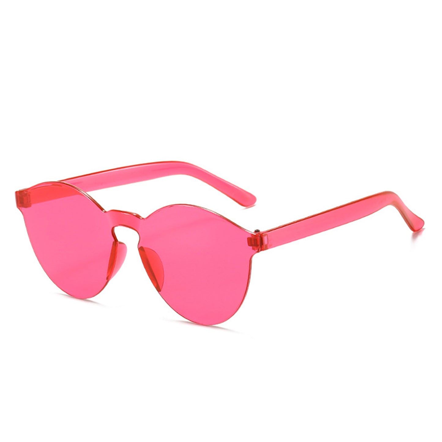 Clear One Collar UV400 Sunglass - YOUAREMYPOISON