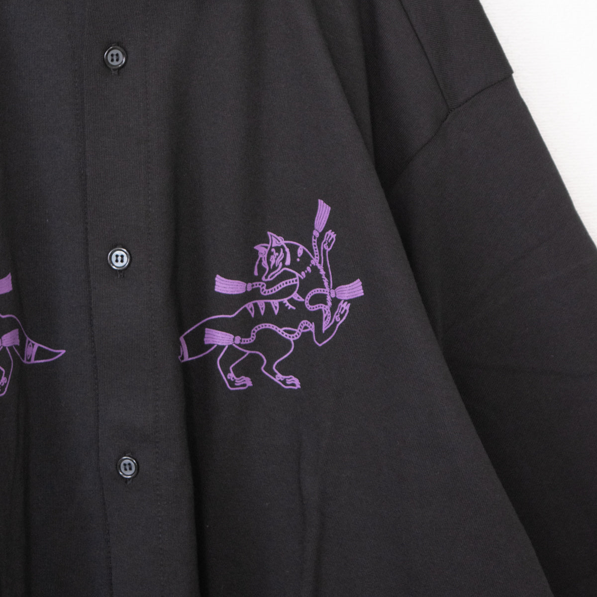 ACDC RAG Inari Kimono Shirt Purple