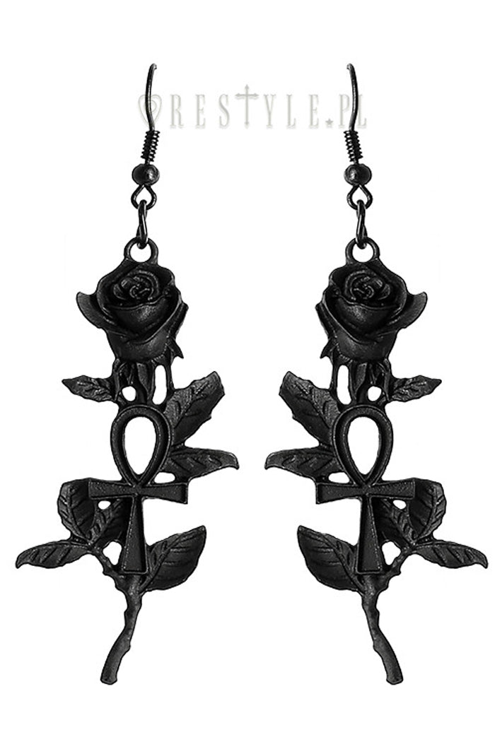 Restyle Gothic Ankh Roses Pierce (2 Colors) - YOUAREMYPOISON