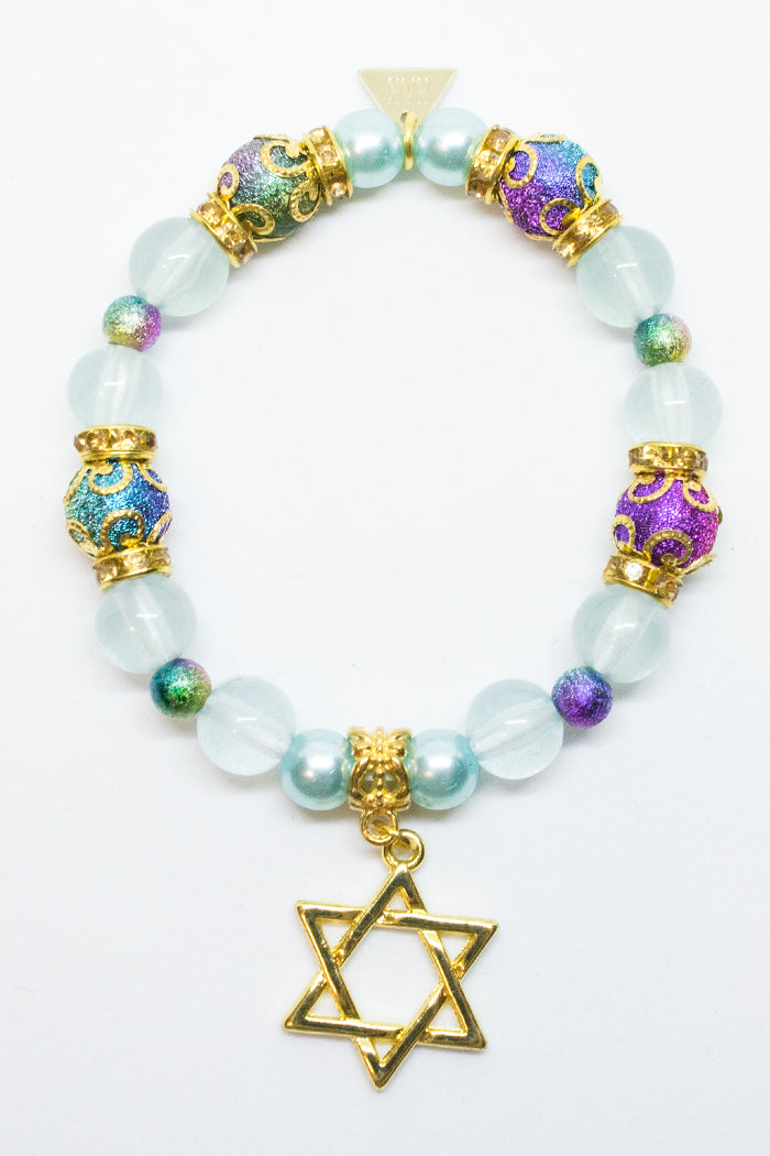 XTS Magical Hexagram Bracelet (Blue) - YOUAREMYPOISON