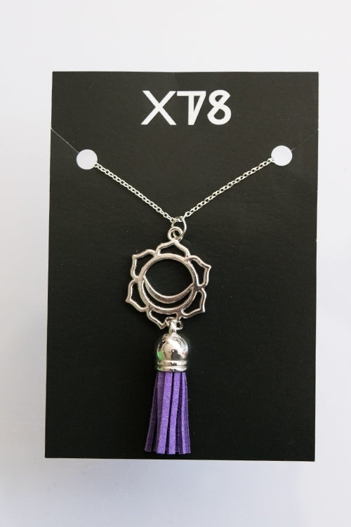 XTS Flower Tassel Necklace (2 Colors) - YOUAREMYPOISON