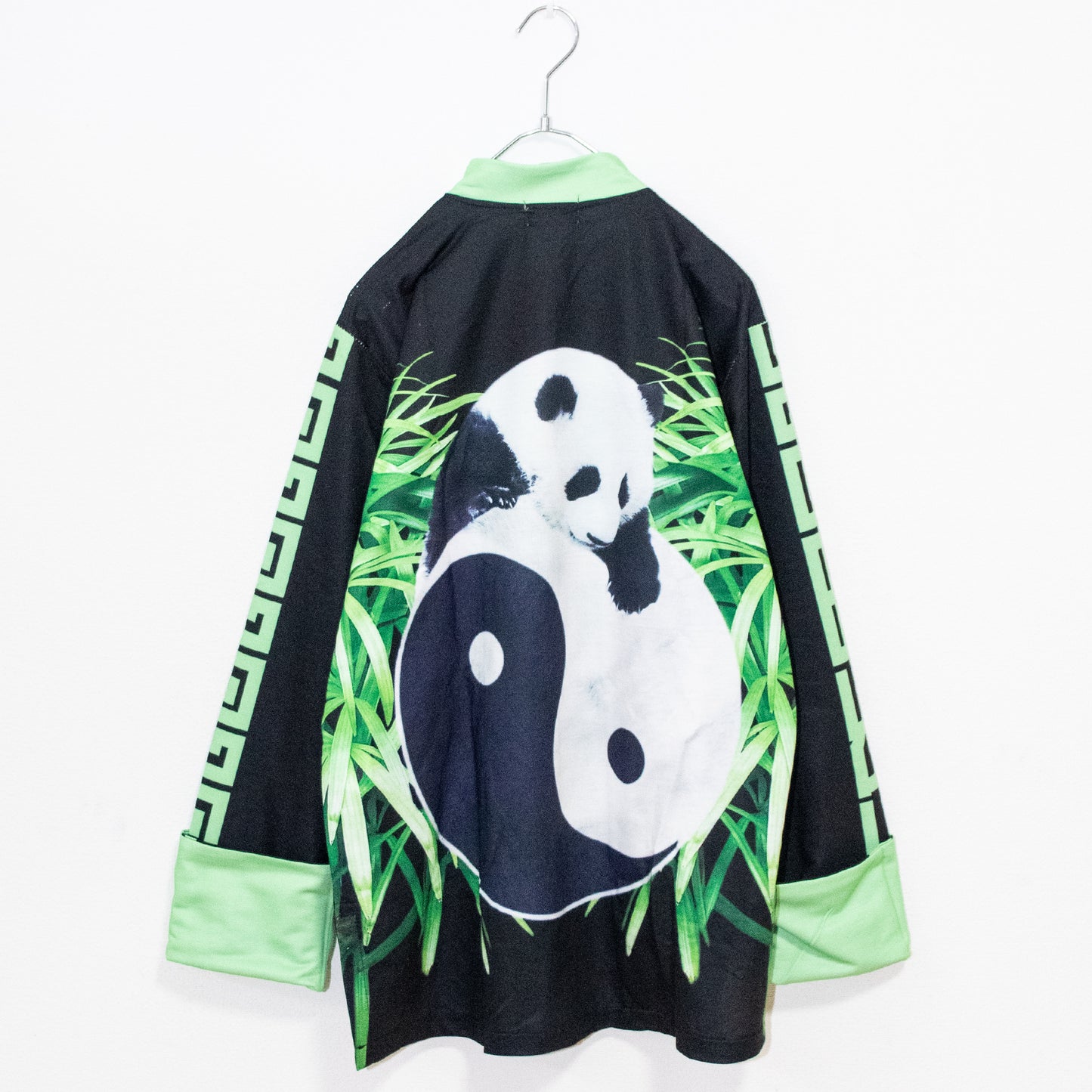 ACDC RAG Panda China L/S Shirt Jacket Black - YOUAREMYPOISON