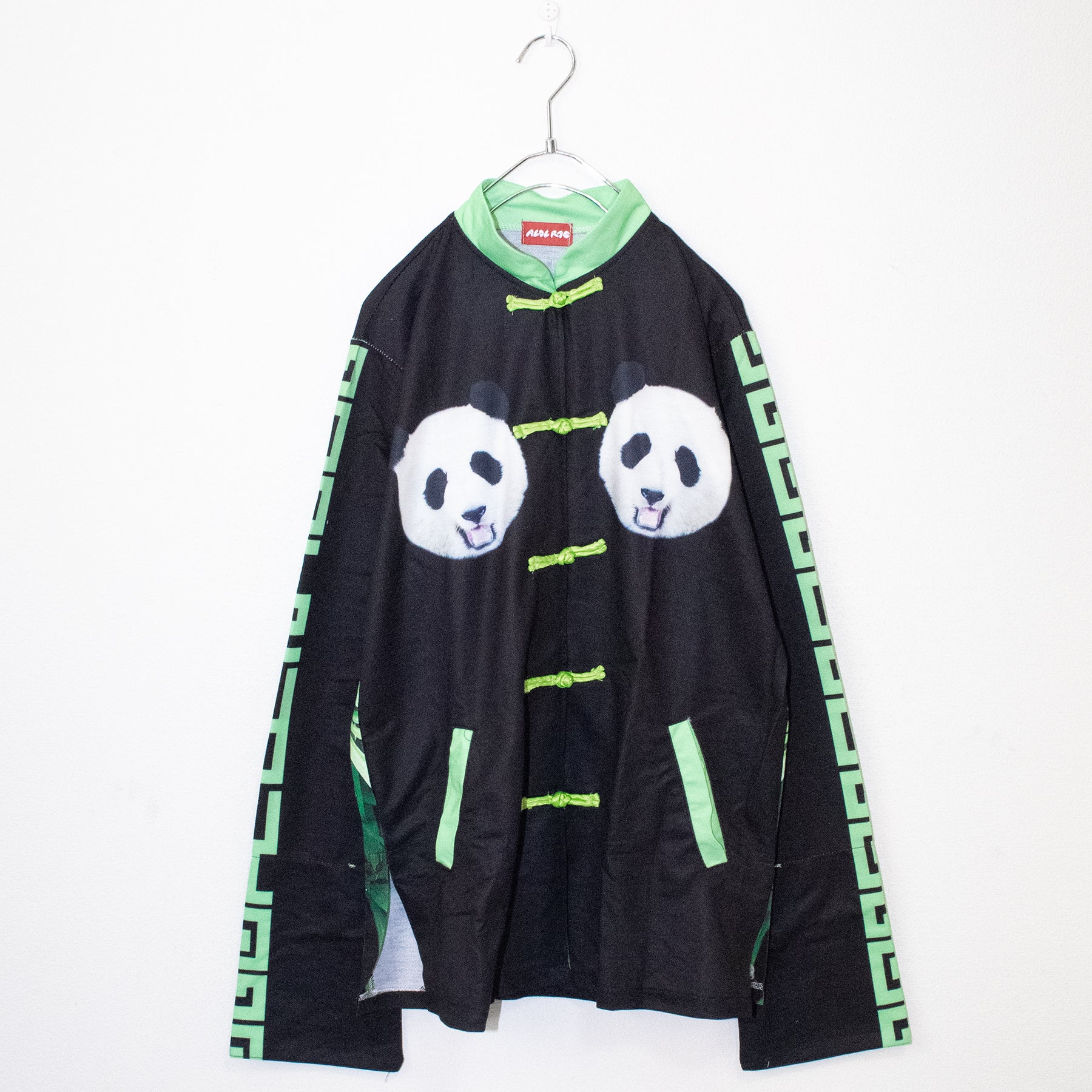 ACDC RAG Panda China L/S Shirt Jacket Black - YOUAREMYPOISON