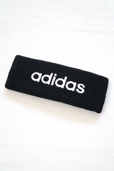 adidas Logo Hair Band Black - YOUAREMYPOISON