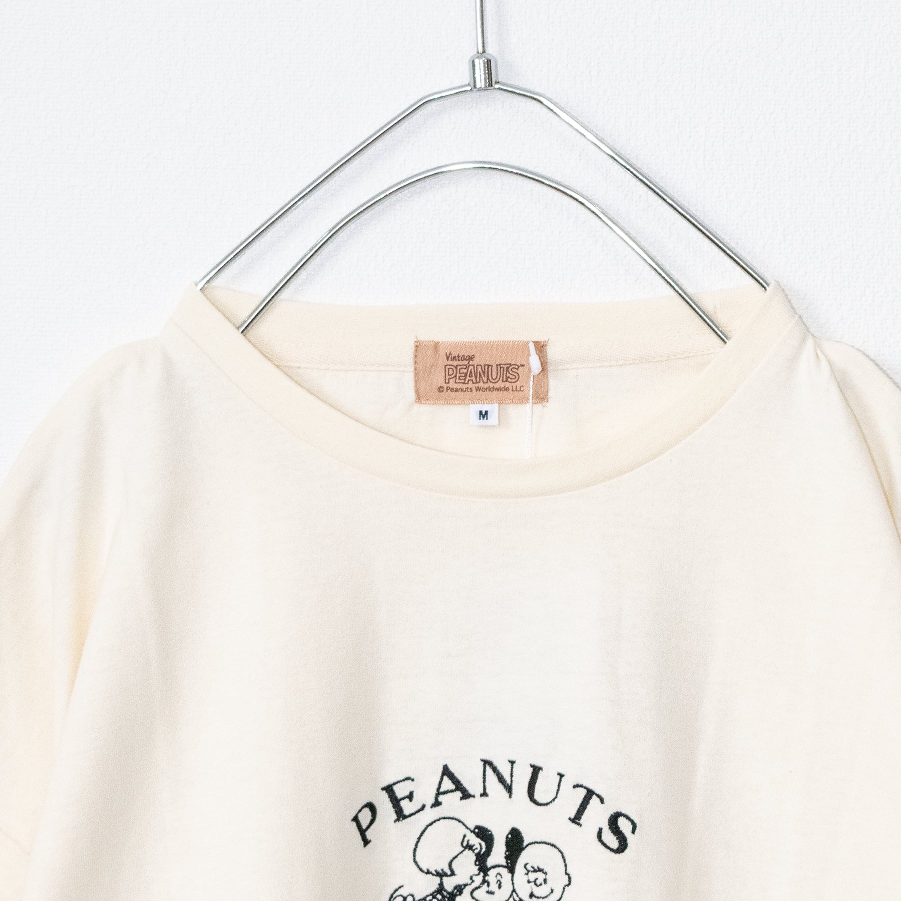 Snoopy Embroidery S/S T-shirt (White) - YOUAREMYPOISON