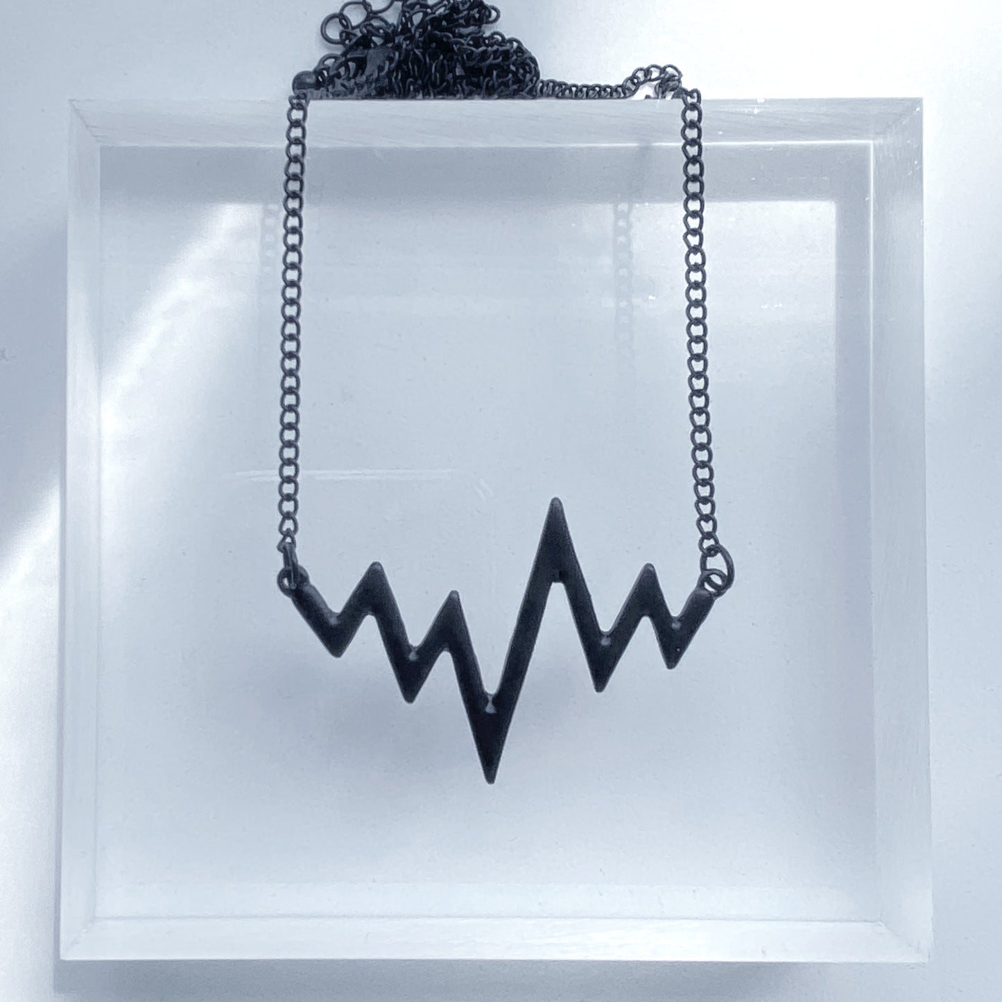 Big Signal Line Necklace - YOUAREMYPOISON