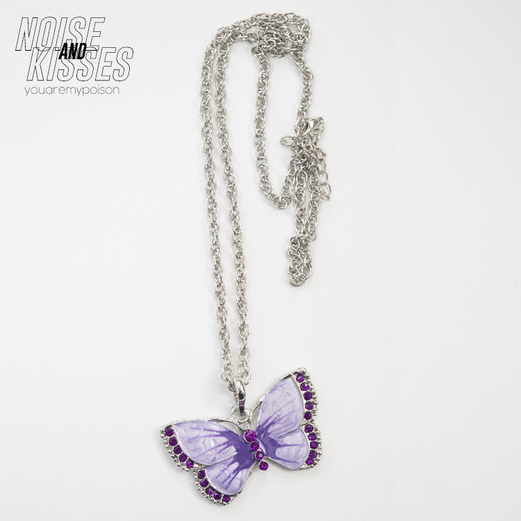 Color Butterfly Necklace (3 color) - YOUAREMYPOISON