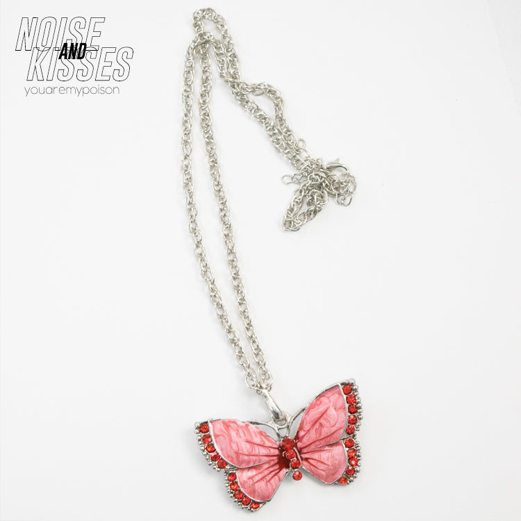 Color Butterfly Necklace (3 color) - YOUAREMYPOISON