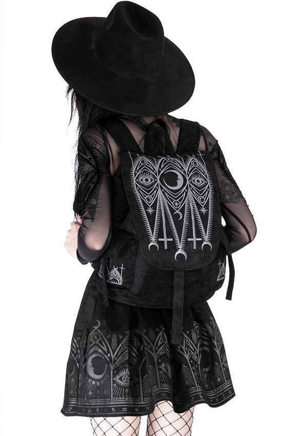 Restyle CATHEDRAL BACKPACK Black - YOUAREMYPOISON