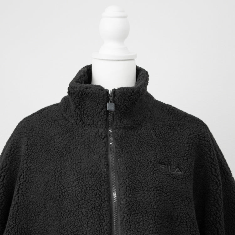 FILA Boa Big Pullover Full Zip Jacket Black FM9958 - YOUAREMYPOISON