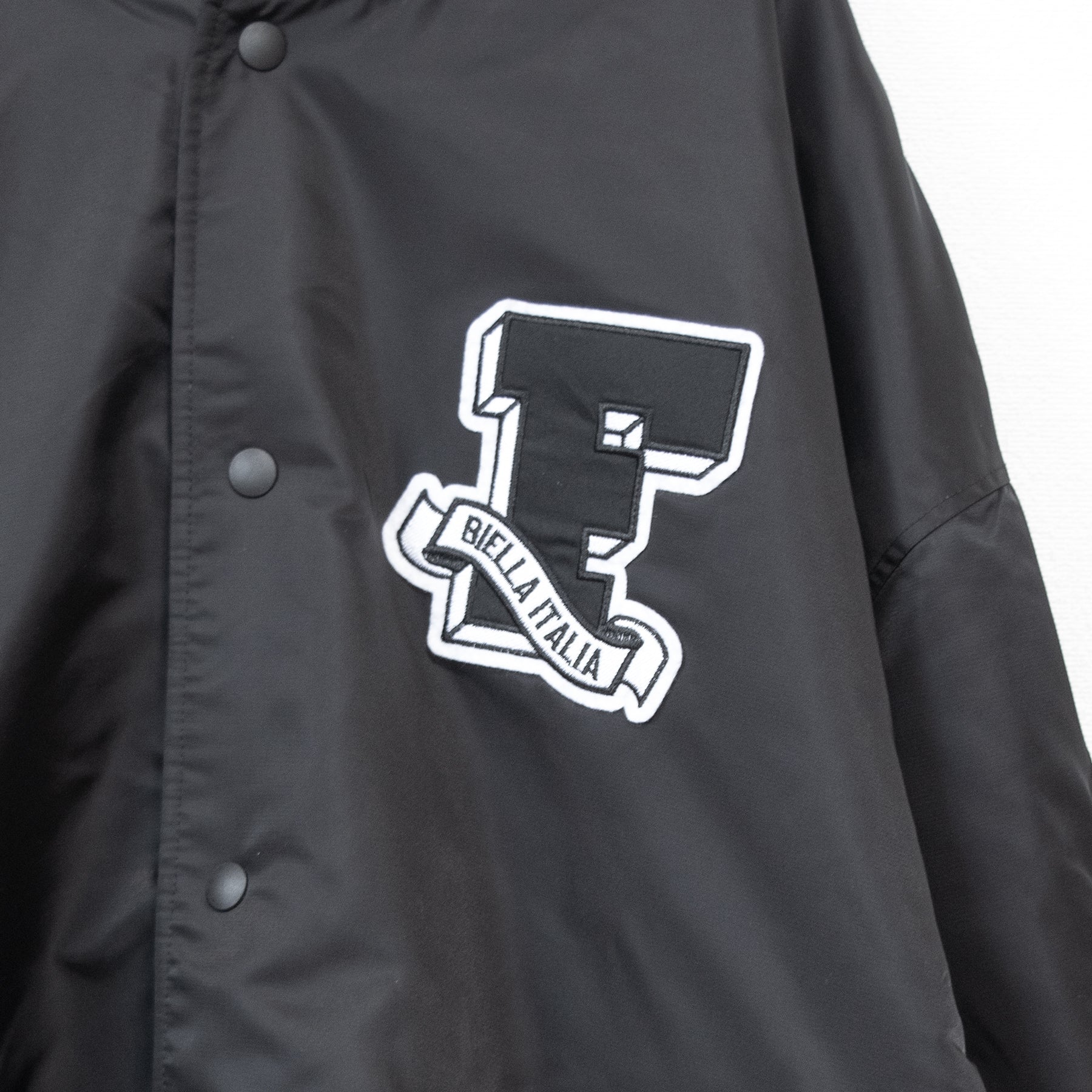 FILA Award jacket Blouson Stadium Jacket Black - YOUAREMYPOISON