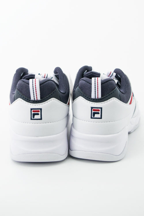 FILA FILARAY Sneaker (White/Navy/Red) - YOUAREMYPOISON