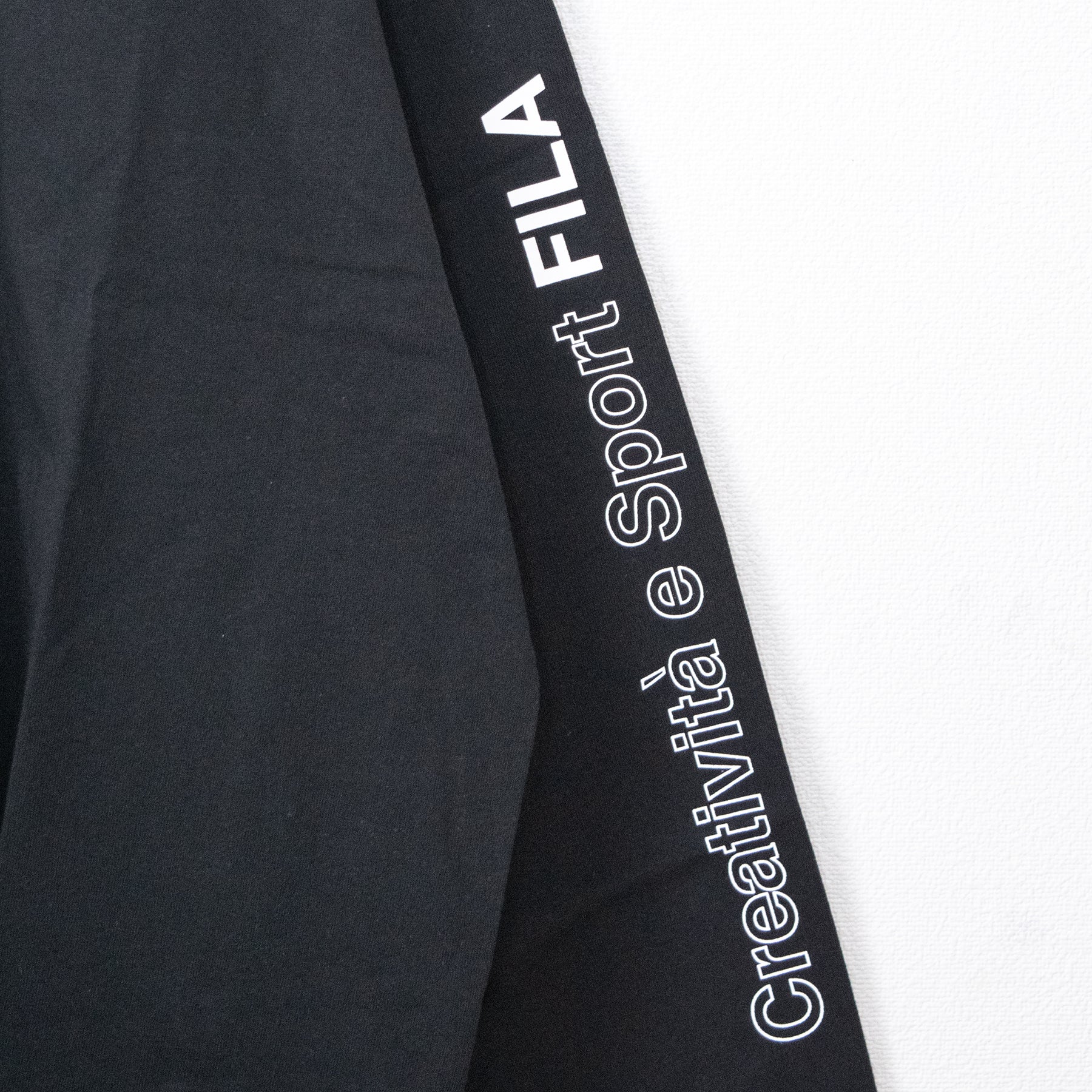 FILA HERITAGE Logo Print Long Sleeve T-shirt (2 color) FM9807 - YOUAREMYPOISON