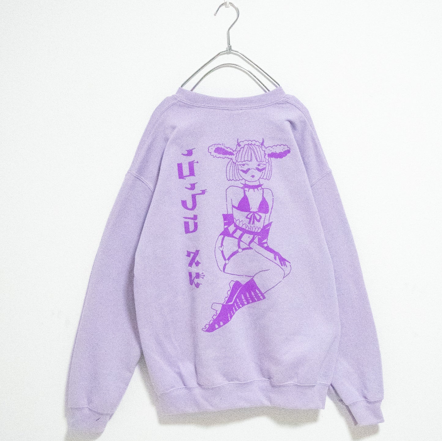 TRACY x NOIKISU Garter Girl Sweatshirt (3 color) - YOUAREMYPOISON