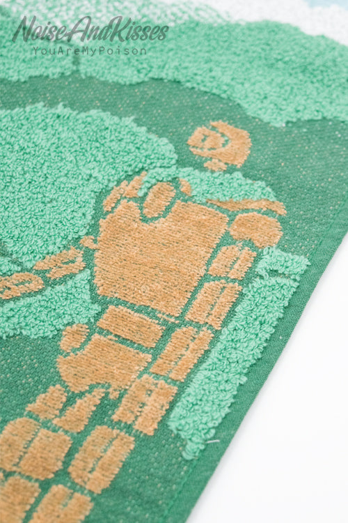 Castle in the Sky Face Towel (Garden guardian) - YOUAREMYPOISON
