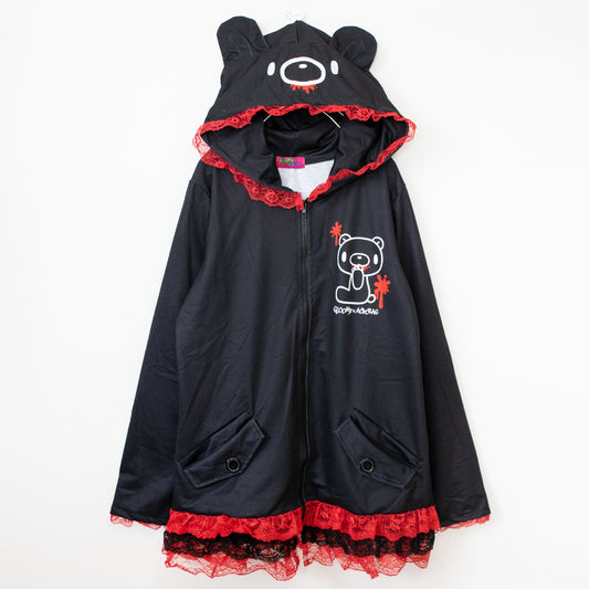 ACDC RAG Dark Gloomy Frill Face Hoodie - YOUAREMYPOISON