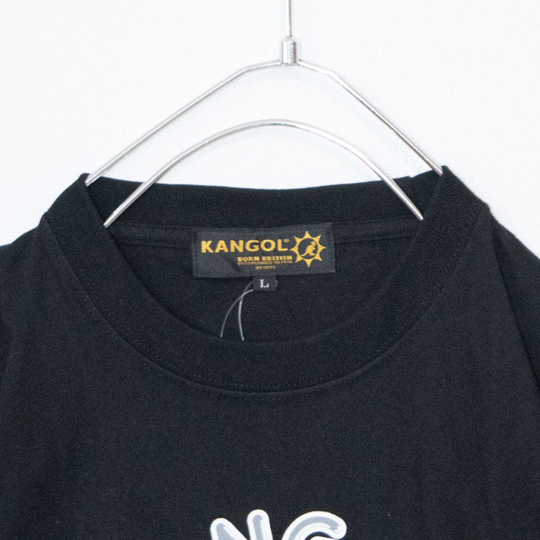 KANGOL Music Circle S/S T-shirt Black - YOUAREMYPOISON