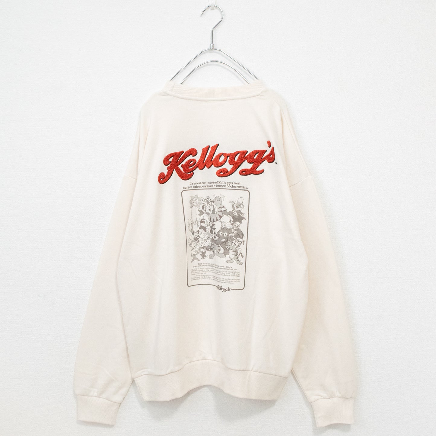 Kellogg's Logo Embroidery Crew Neck Sweatshirt - YOUAREMYPOISON
