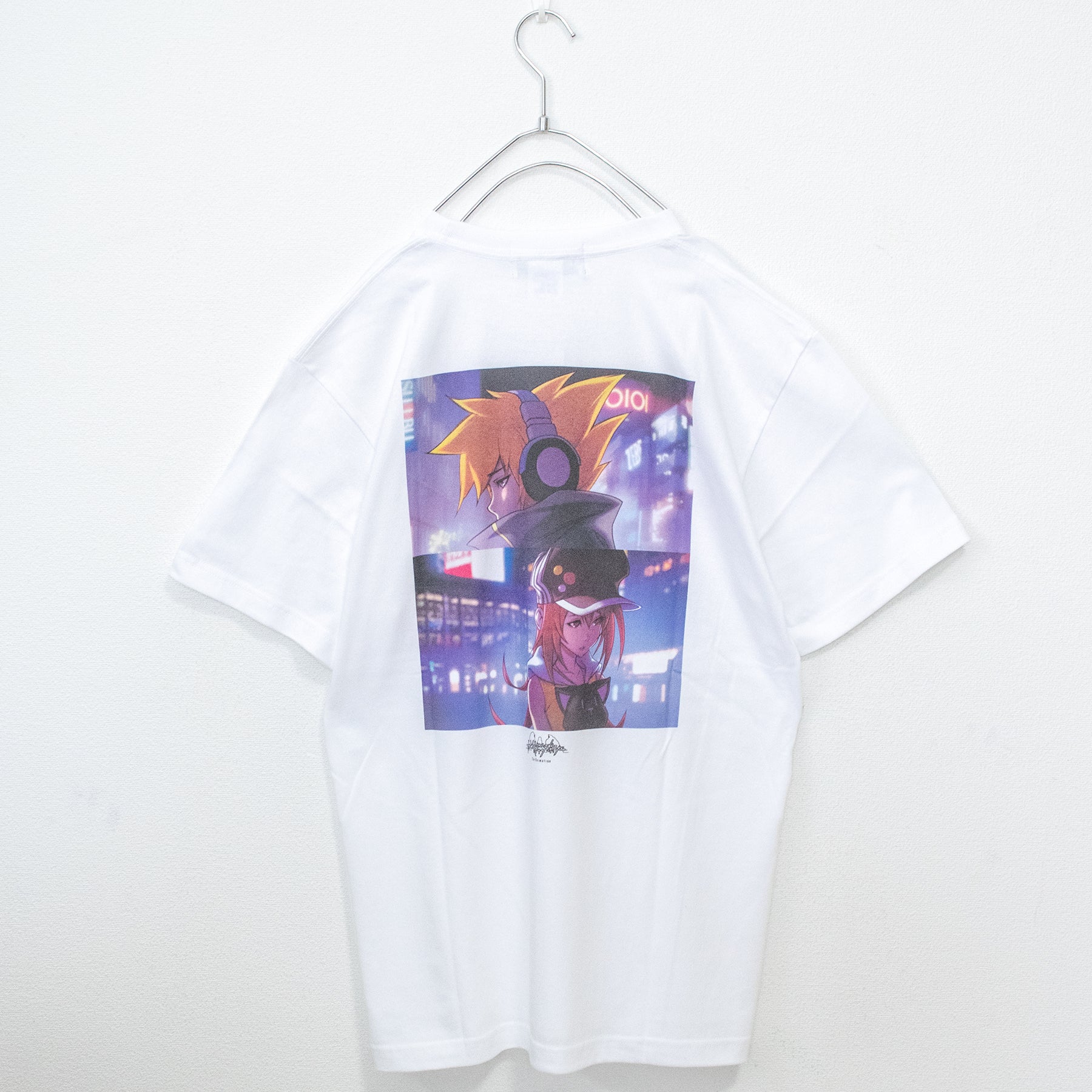The World Ends with You The Animation Collaboration Shibuya Partners S/S T-shirt (White) AMSB003 - YOUAREMYPOISON