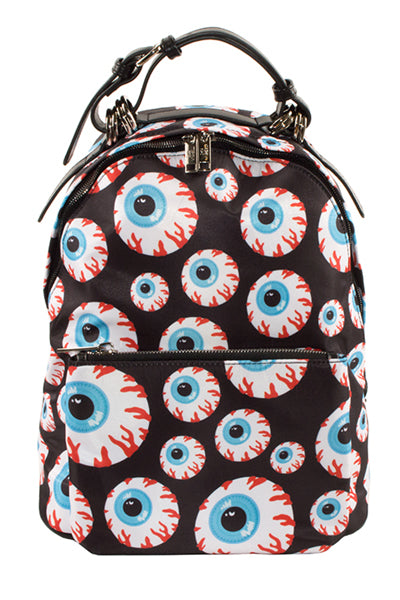 MISHKA WATCH PATTERN BACKPACK - YOUAREMYPOISON