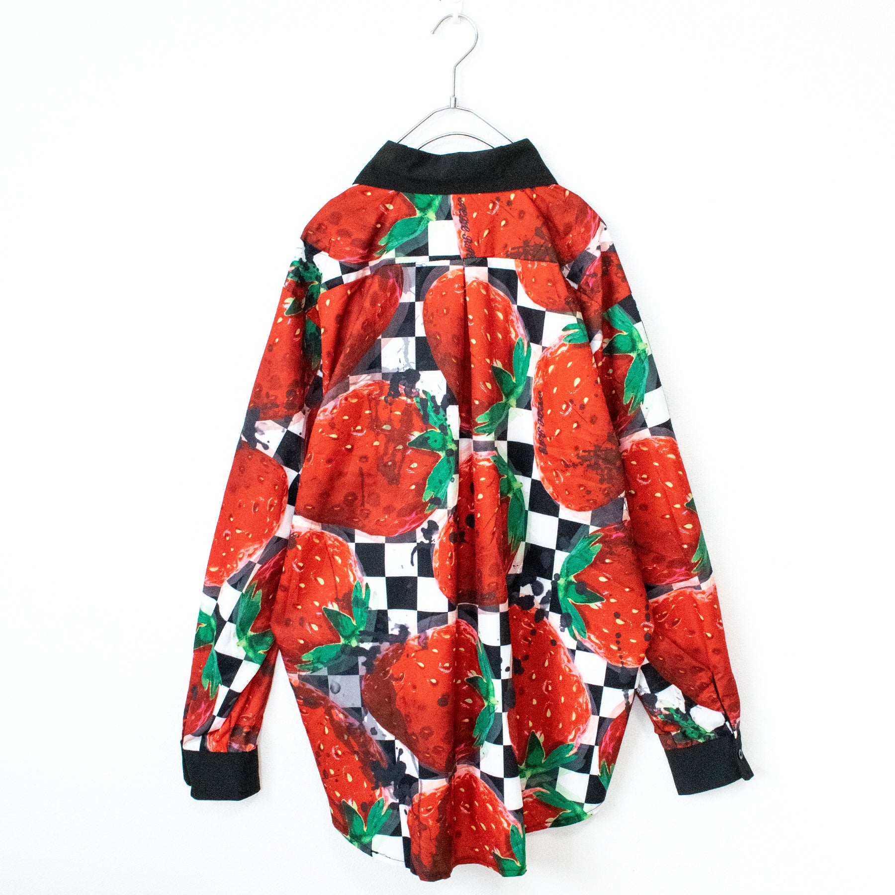 ACDC RAG Checker Fruit L/S Shirt (Red Strawberry) - YOUAREMYPOISON