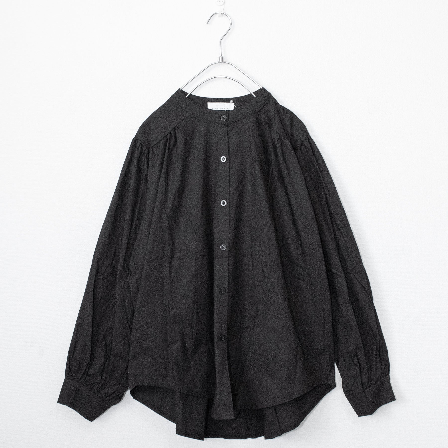 Volume Sleeve Casual Blouse Top (2 color) - YOUAREMYPOISON