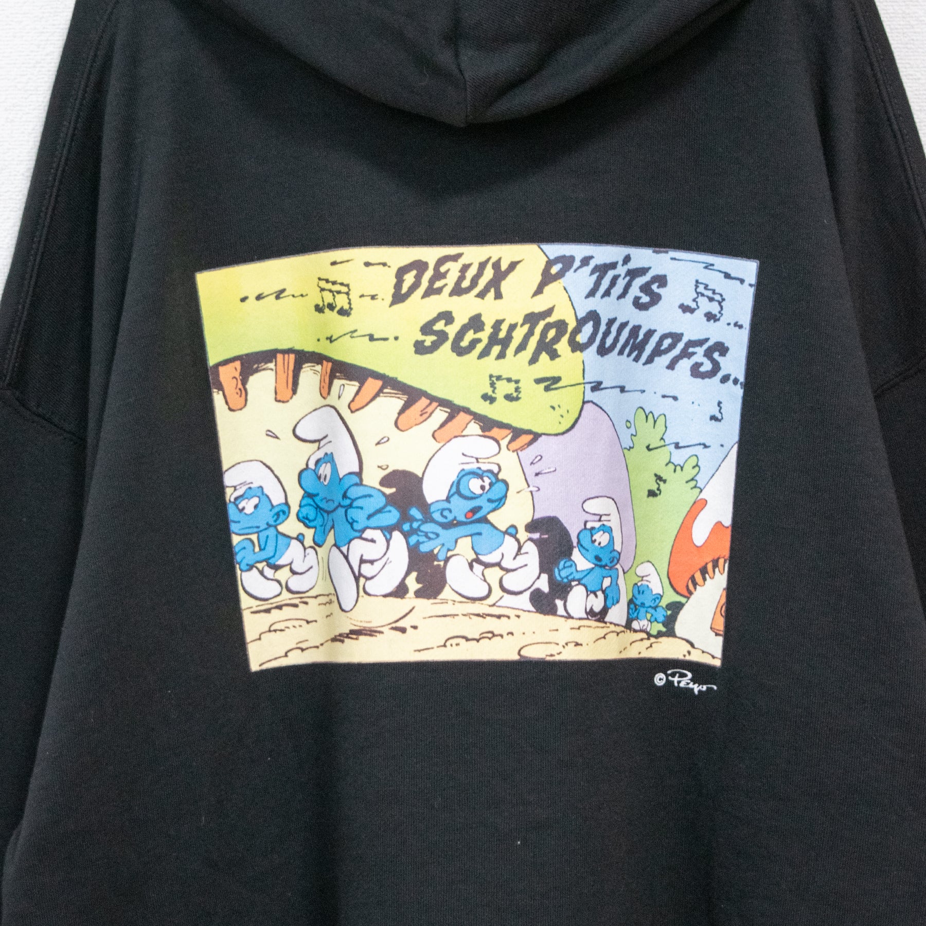 THE SMURFS SMF Printed Pullover Hoodie (3 colors) - YOUAREMYPOISON