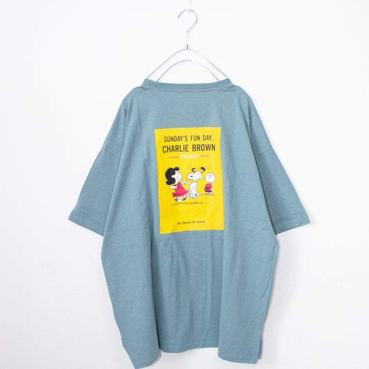 Snoopy Back BoxPrinted S/S T-shirt (2 color) - YOU ARE MY POISON